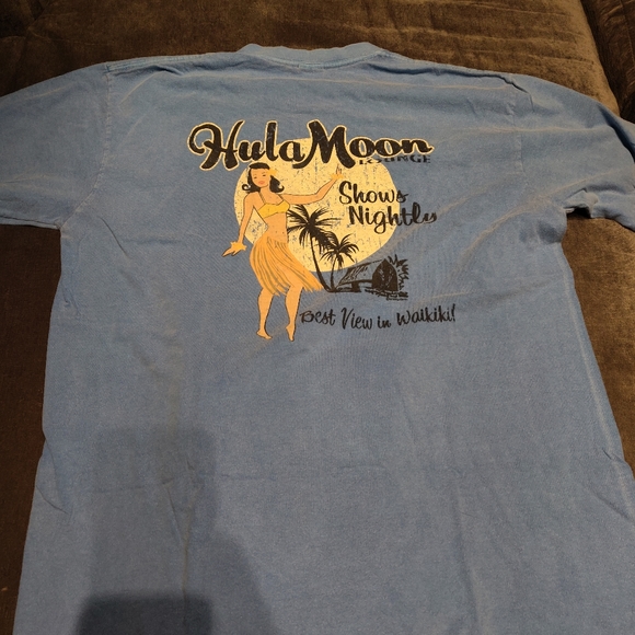 Blue Random Hawaii T shirt large l - Picture 1 of 2